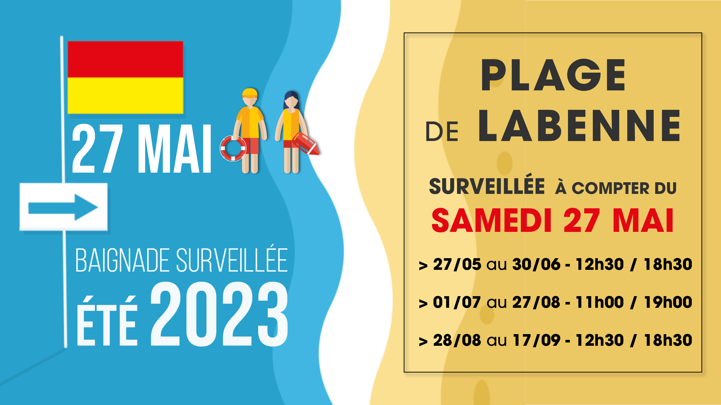 Baignade surveillee 2023 ecr acc