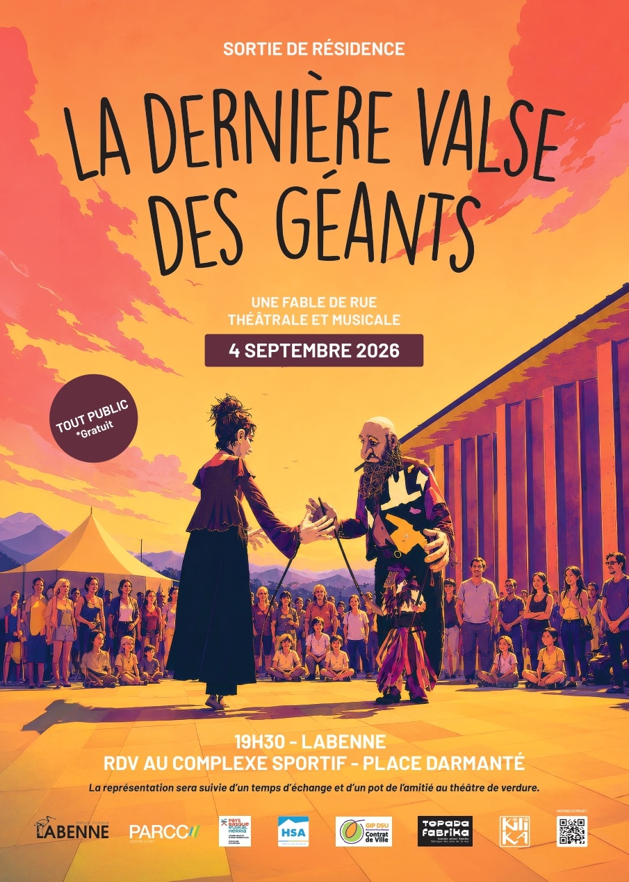 SPECTACLE DÉAMBULATOIRE : LA DERNIÈRE VALSE DES GÉANTS