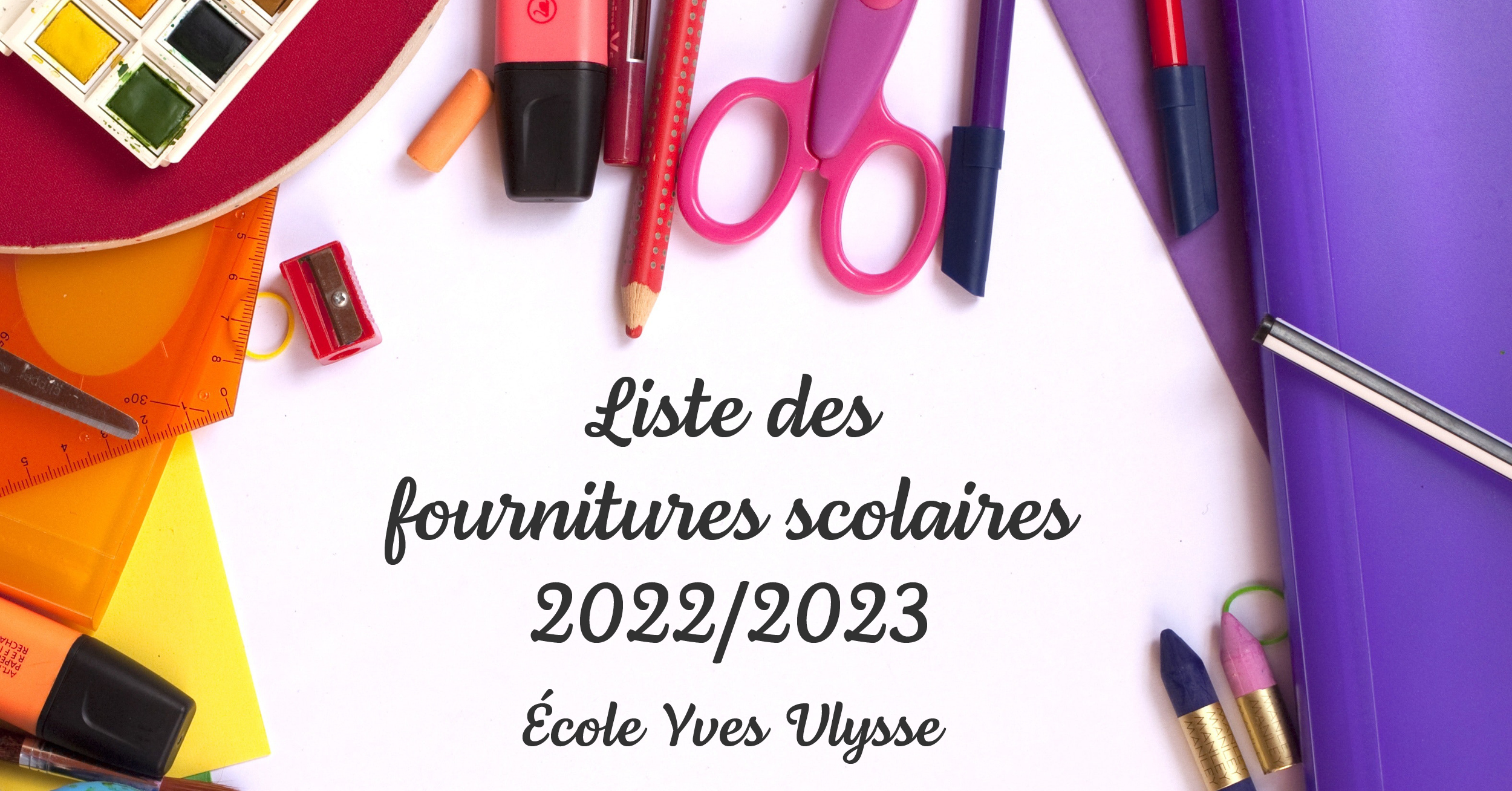 FournituresYves Ulysse 2022 2023 FB