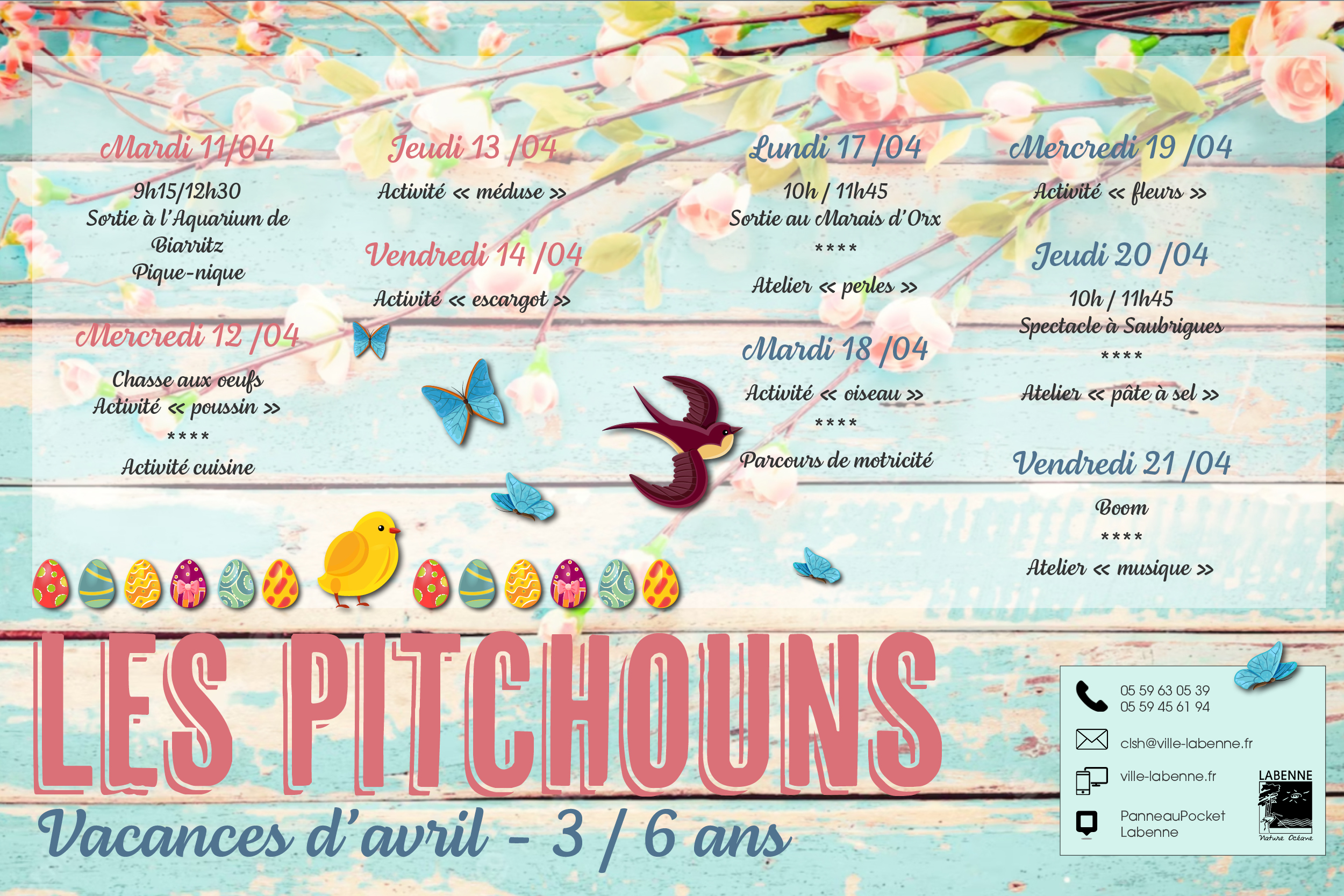 PITCHOUNS VAC AVRIL 2023