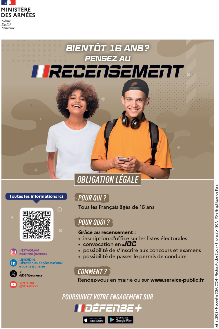 RECENSEMENT FLYER