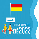 SURVEILLANCE BAIGNADE PLAGE DE LABENNE ÉTÉ 2023